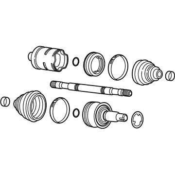 Cadillac ATS Axle Shaft - 84550218