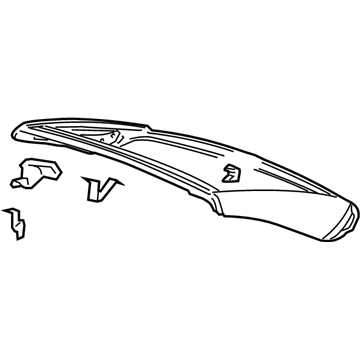 10364416 - Genuine GM Panel Assembly, Roof Rear