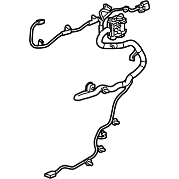 GM 22939737 Harness Assembly, Front Side Door Courtesy Lamp & Door Lock & Power Window Wr