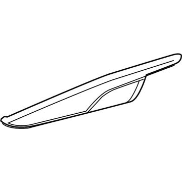 GM 22758573 Applique,Front Side Door Trim Panel