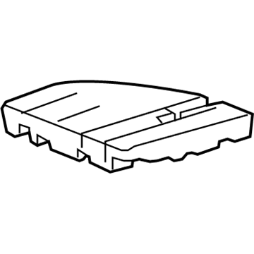2007 Cadillac Escalade Seat Cushion Pad - 22771059