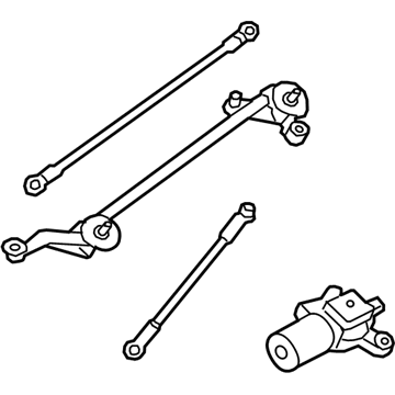 Chevrolet City Express Wiper Pivot - 19316477