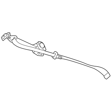 2012 Chevrolet Captiva Sport Seat Belt - 19258655