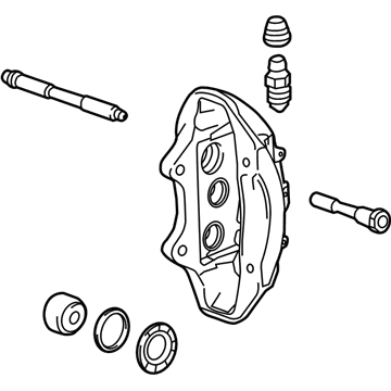 2022 Chevrolet Camaro Brake Caliper Repair Kit - 84251017
