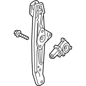 Chevrolet Bolt EV Window Regulator - 42521386