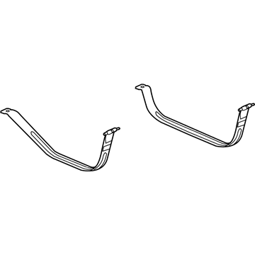 2017 Buick Cascada Fuel Tank Strap - 13254757