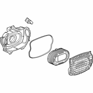 Chevrolet Corvette Air Filter Box - 85122239