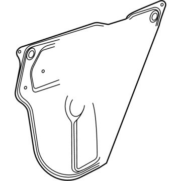 GM 42485195 Deflector Assembly, Front S/D Wat