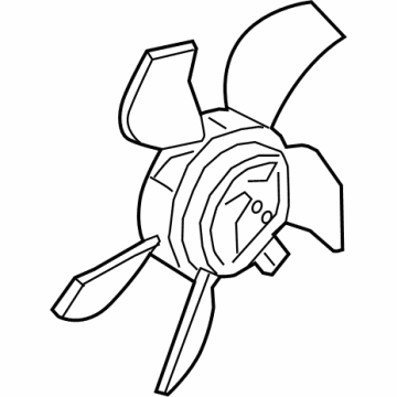 2024 Chevrolet Colorado Fan Motor - 84888877