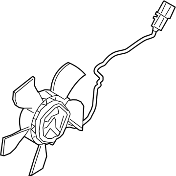 2023 Chevrolet Colorado Fan Motor - 84888882