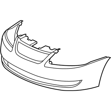 2007 Saturn Ion Bumper - 15824780
