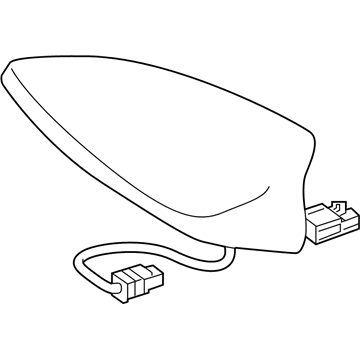 GM 13496825 Antenna Assembly, High Frequency Eccn=5A991 *Carbon Flasht