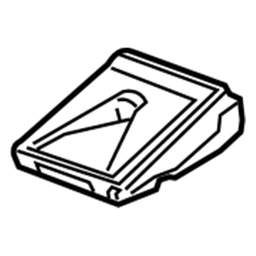 84732483 GM Front View Camera Assembly Illustration 1 of 1