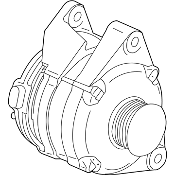 25738783 GM Engine Electrical GENERATOR Illustration 1 of 1
