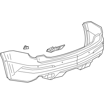 2022 Cadillac XT6 Bumper - 85524439