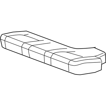 Pontiac Torrent Seat Cushion Pad - 89041882
