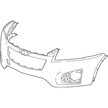 Chevrolet Trax Bumper - 95242011