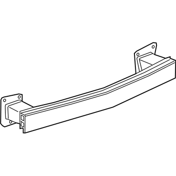 GM 23385455 Bar Assembly, Rear Bumper Imp