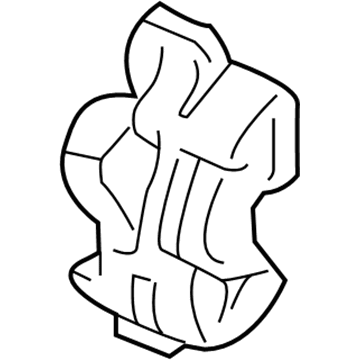 88964172 GM Front Brake Caliper Assembly Illustration 1 of 1