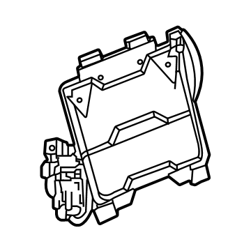 13539824 GM LUMBAR ASM-F/SEAT BK Illustration 1 of 1