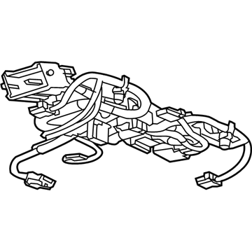 GM 84392221 Harness Assembly, Rf Cnsl Wrg