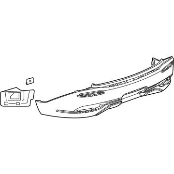 2023 Buick Enclave Bumper - 85170387
