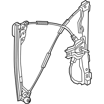 2022 GMC Sierra Window Regulator - 84652630