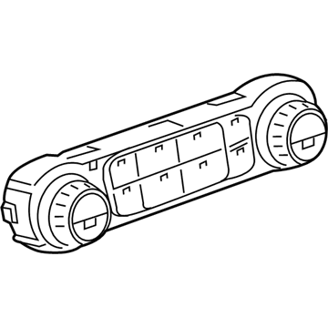2015 GMC Canyon A/C Switch - 84042943