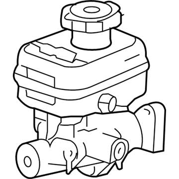 2010 Chevrolet Colorado Brake Master Cylinder - 19432750