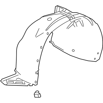 GM 87844739 LINER ASM-FRT W/H