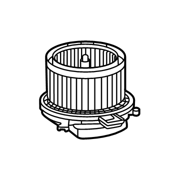 2022 Chevrolet Corvette Blower Motor - 84910806