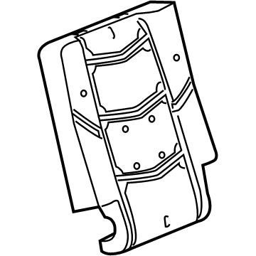 2020 GMC Yukon Seat Cushion Pad - 23470760