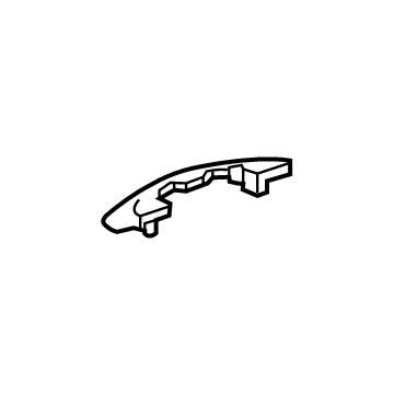GM 84616868 Housing, F/Flr Cnsl *Black