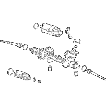 Chevrolet Volt Rack And Pinion - 84676204