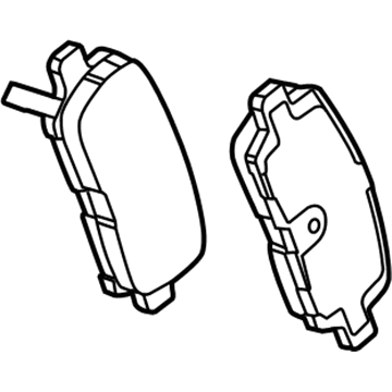 Buick Allure Brake Pad - 85143526