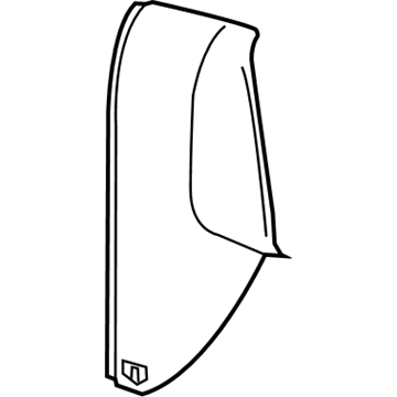 GM 23343676 Cover, Instrument Panel Fuse Block Access Hole *Black