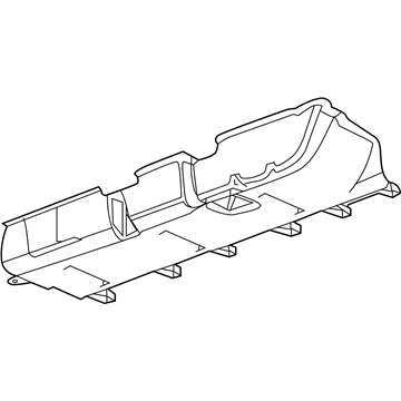 GM Underbody Splash Shield - 84587575