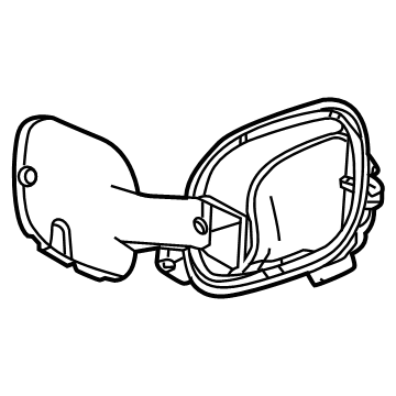 GMC Fuel Filler Housing - 86805353