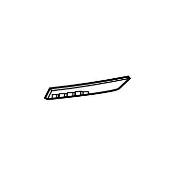 GM 84239330 Lamp Assembly, Rear Fascia Lwr Sig 84239330 GM Lamp Assembly, Rear Fascia Lwr Sig Illustration 1 of 1