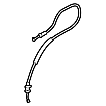 2022 GMC Sierra Door Latch Cable - 84251623