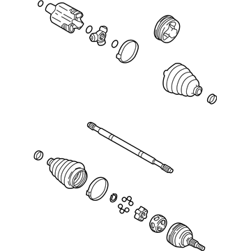 GM 89060344 Shaft Kit - Front Wheel Drive