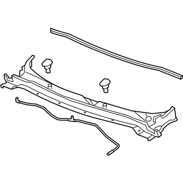 GM 23255660 Panel Assembly, Air Inlet Grille