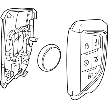 GM 13560554 TRANSMITTER ASM-R/CON DR LK & THEFT DTRNT