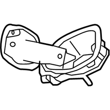 GMC Fuel Filler Housing - 84069006