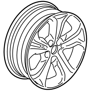 2019 Chevrolet Cruze Spare Wheel - 42500290