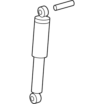 22937122 GM Rear Shock Absorber Assembly Illustration 1 of 1