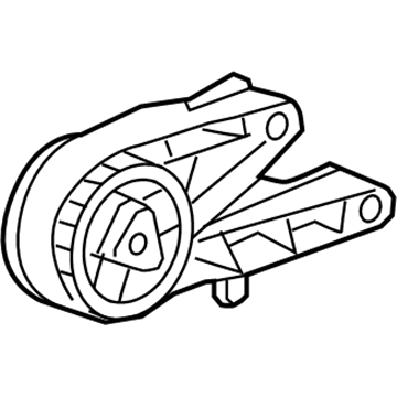Chevrolet Cruze Motor And Transmission Mount - 13367488