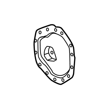 84757353 - Genuine GM Cover, R/Axl Hsg