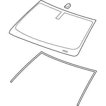GM 84250367 Windshield Asm