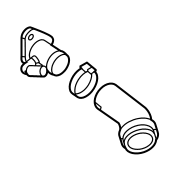 2022 Cadillac Escalade EGR Tube - 40009037